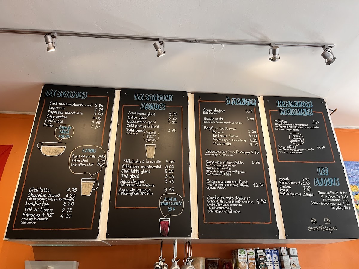 Café 92 degrés Menu - Image 2